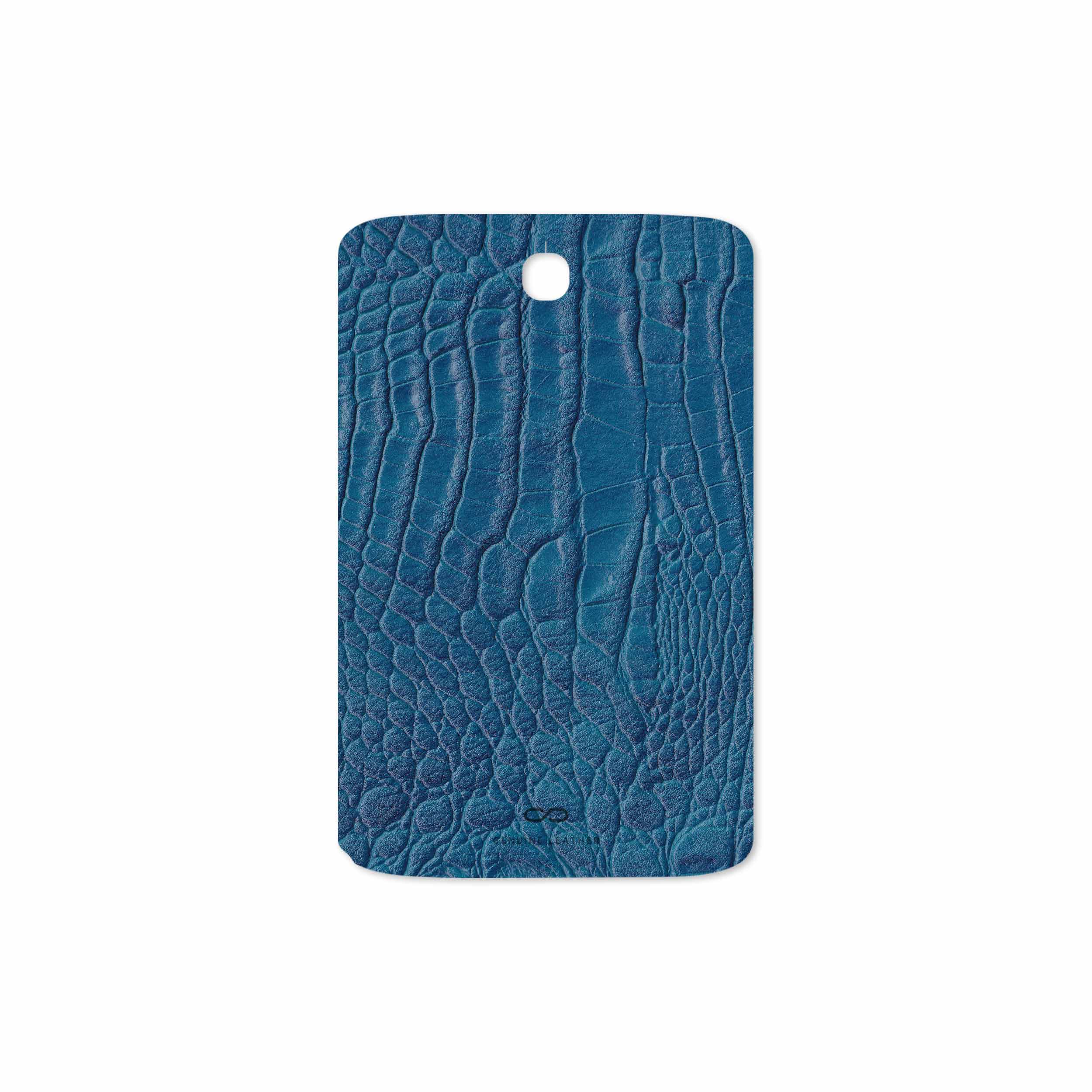 برچسب پوششی ماهوت مدل Blue-Crocodile-Leather مناسب برای تبلت سامسونگ Galaxy Note 8.0 2013 N5100