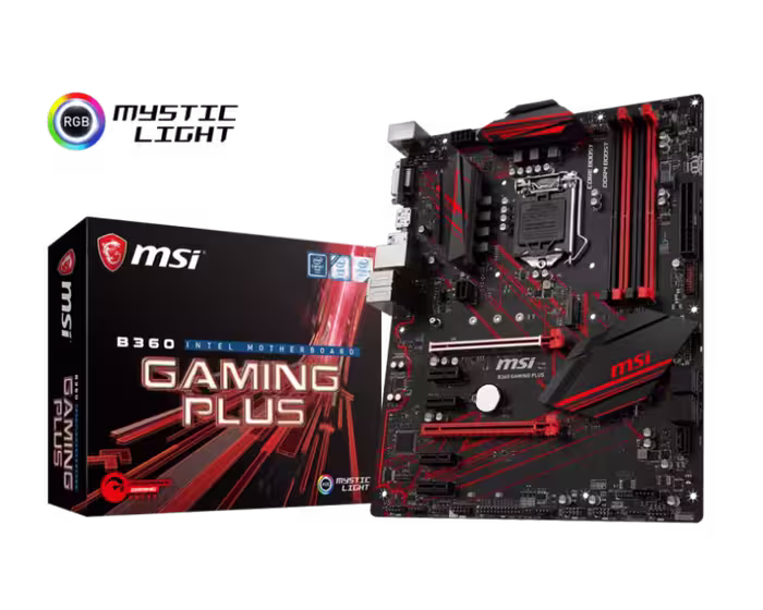 مادربورد ام اس آی B360 GAMING PLUS