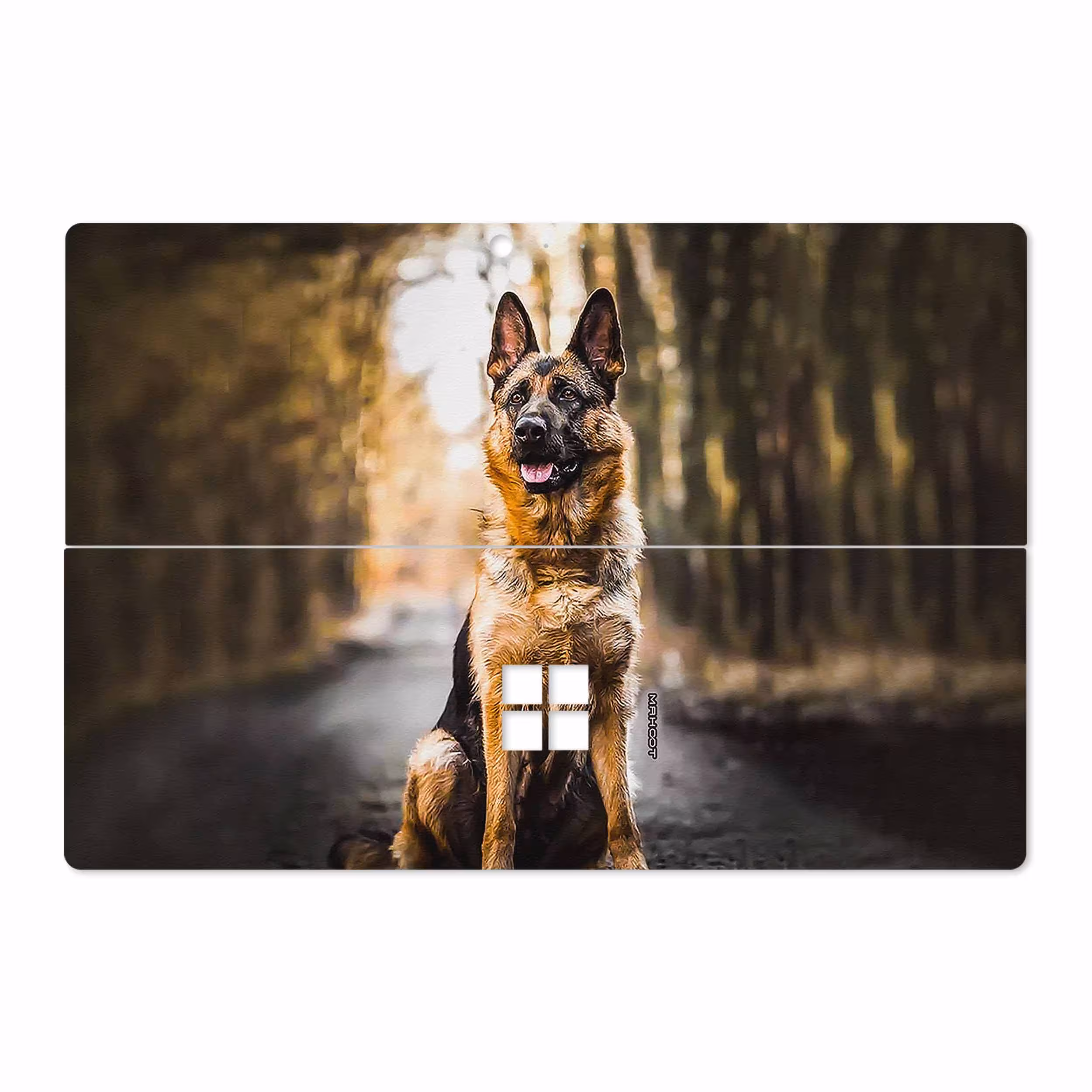 برچسب پوششی ماهوت مدل Dog-1 مناسب برای تبلت مایکروسافت Surface Pro 4 2015