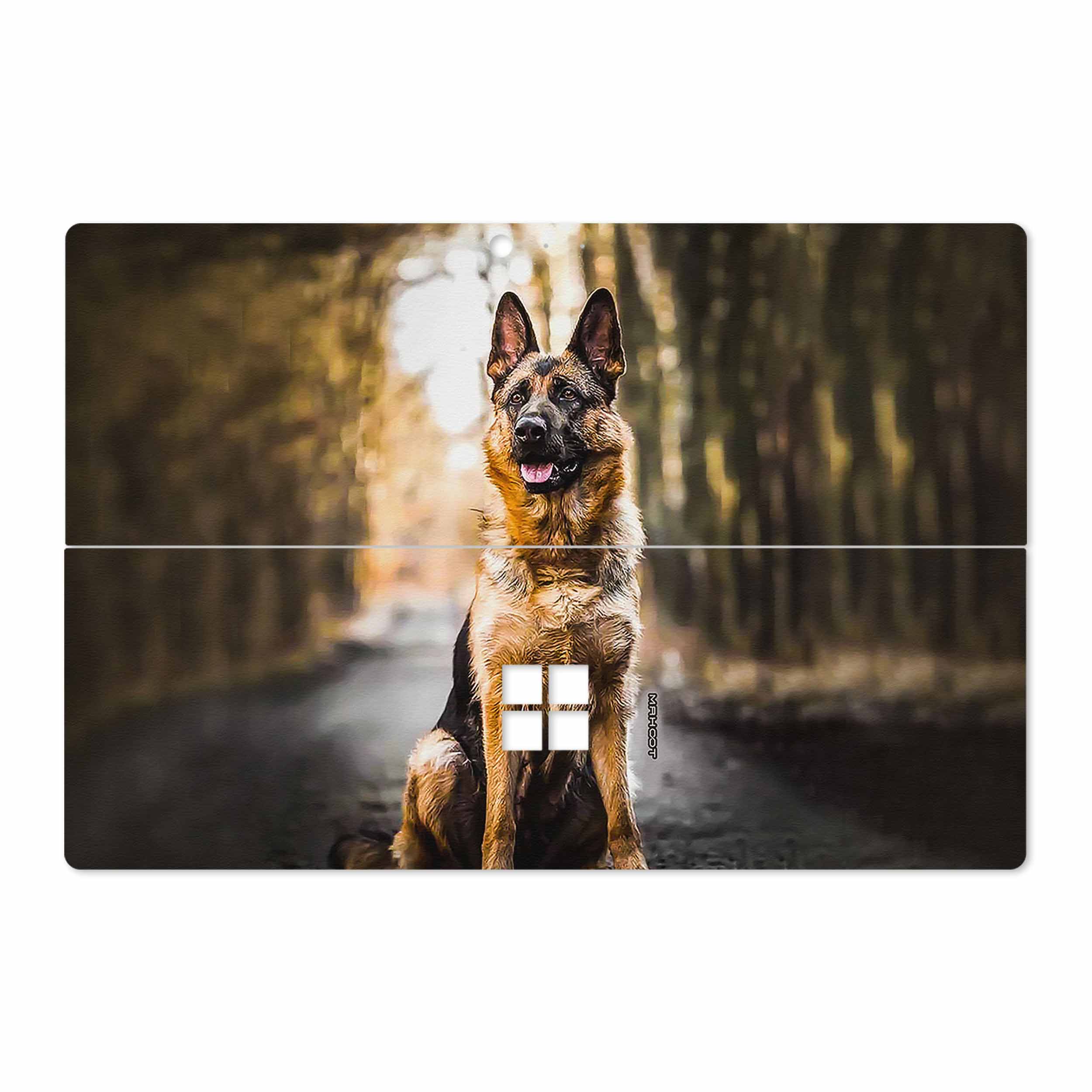 برچسب پوششی ماهوت مدل Dog-1 مناسب برای تبلت مایکروسافت Surface Pro 4 2015