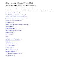 خرید و دانلود نسخه کامل کتاب Slackware Linux Essentials