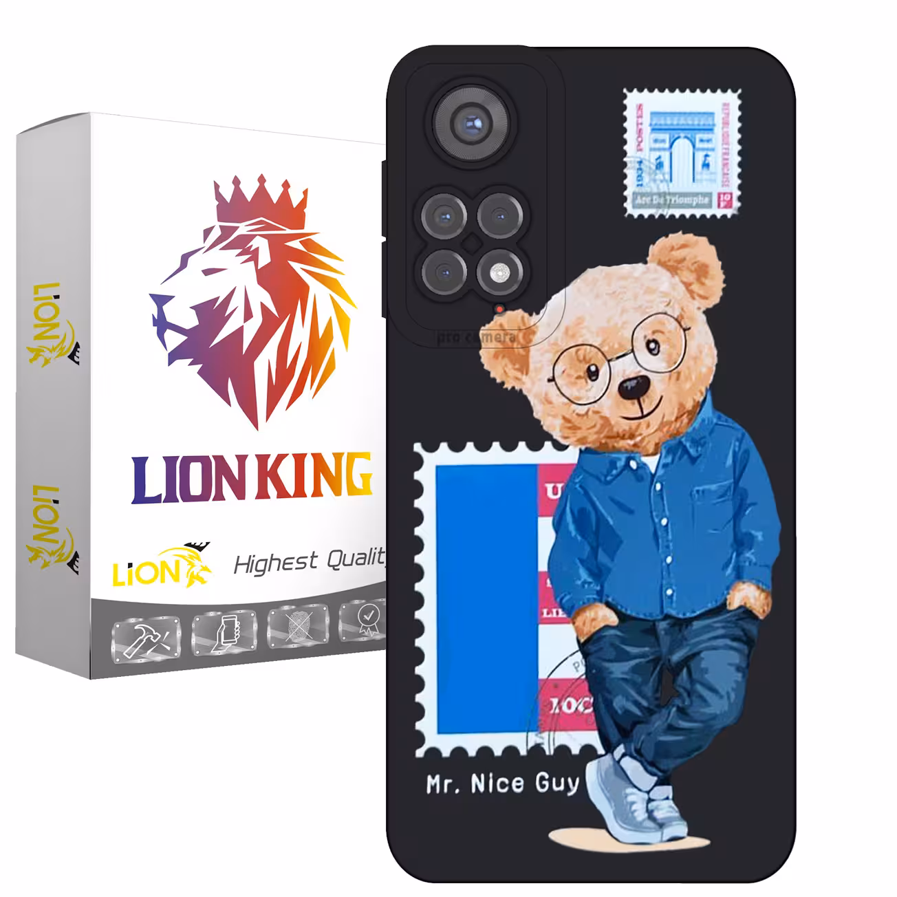 کاور لاین کینگ مدل پستچی مناسب برای گوشی موبایل شیایومی Redmi Note 11 Pro 4G 5G