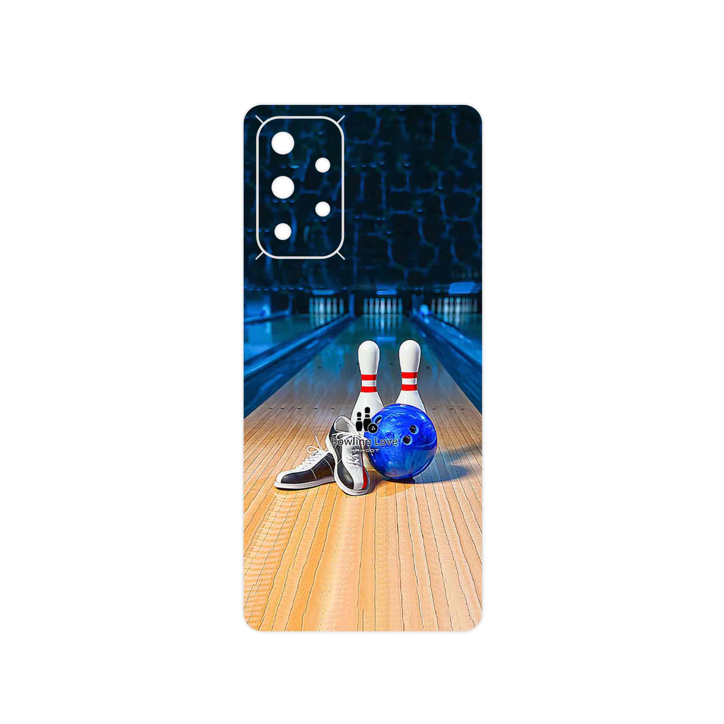 برچسب پوششی ماهوت مدل Bowling مناسب برای گوشی موبایل سامسونگ Galaxy A73 5G