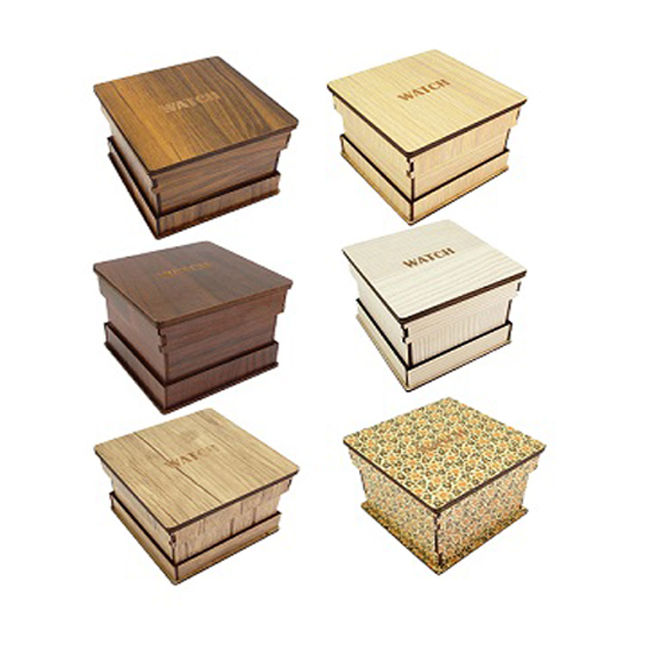 جعبه ساعت پارلا گوهر کد 3382 مجموعه 6 عددی