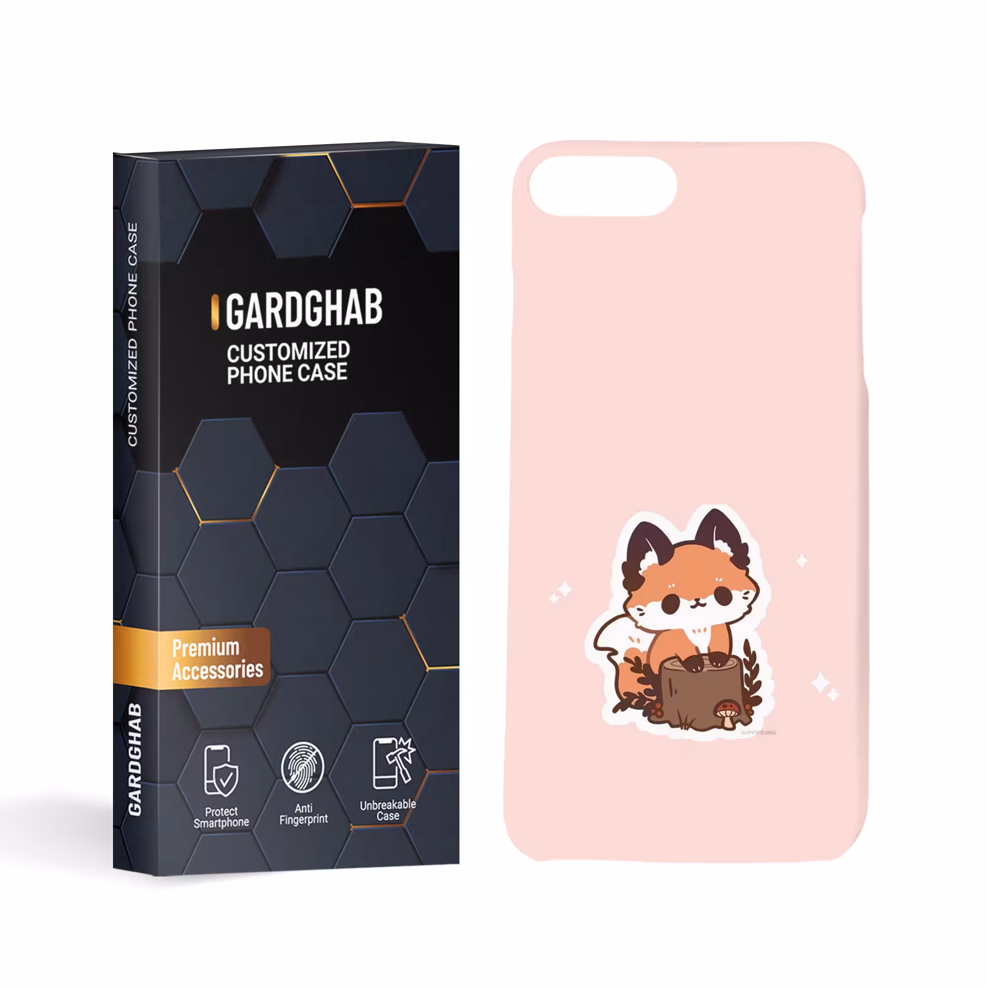 گارد قاب کاور دخترانه مدل g1102 مناسب برای گوشی موبایل آیفون 7plus