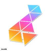 پنل هوشمند روشنایی گووی 10 عددی مدل Glide Triangle