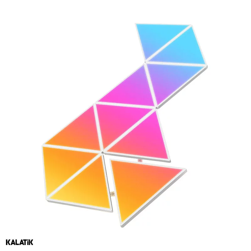 پنل هوشمند روشنایی گووی 10 عددی مدل Glide Triangle