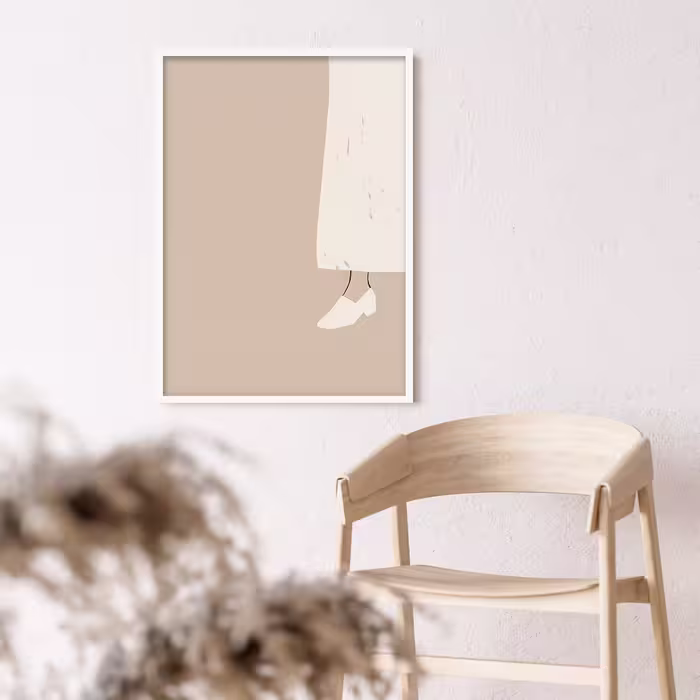 تابلو فورنیمو مدل ایلوستریشن آرت مینیمال کد 073W