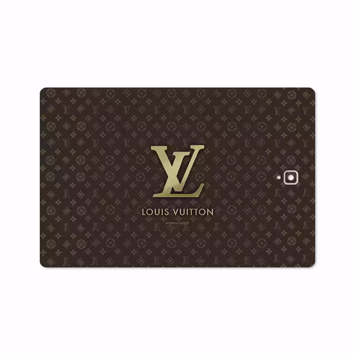 برچسب پوششی ماهوت مدل LOUIS-VUITTON-Logo مناسب برای تبلت سامسونگ Galaxy Tab S4 10.5 2018 T835