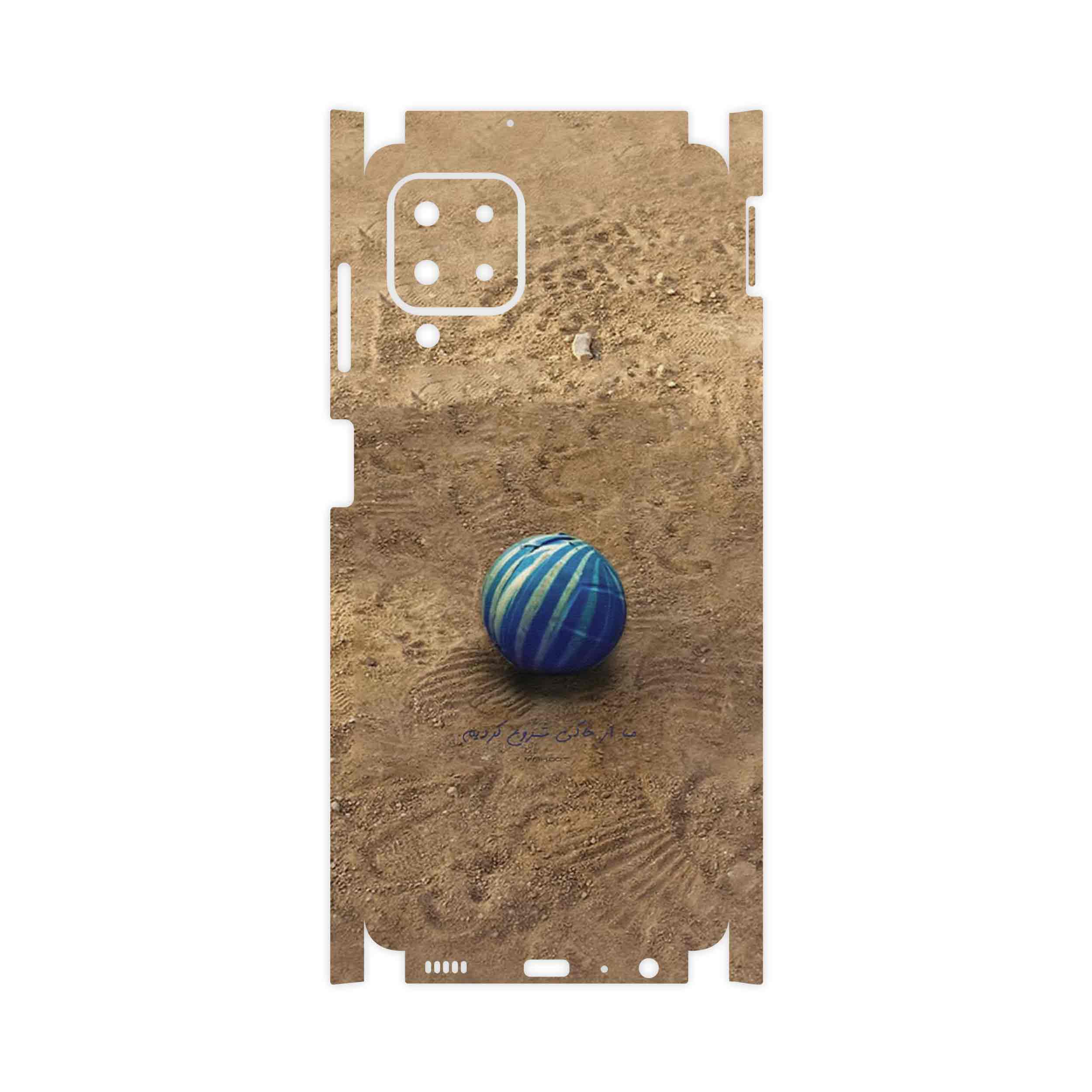 برچسب پوششی ماهوت مدل Ball Nostalgia-FullSkin مناسب برای گوشی موبایل سامسونگ Galaxy M22