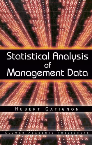 خرید و دانلود نسخه کامل کتاب Statistical Analysis of Management Data