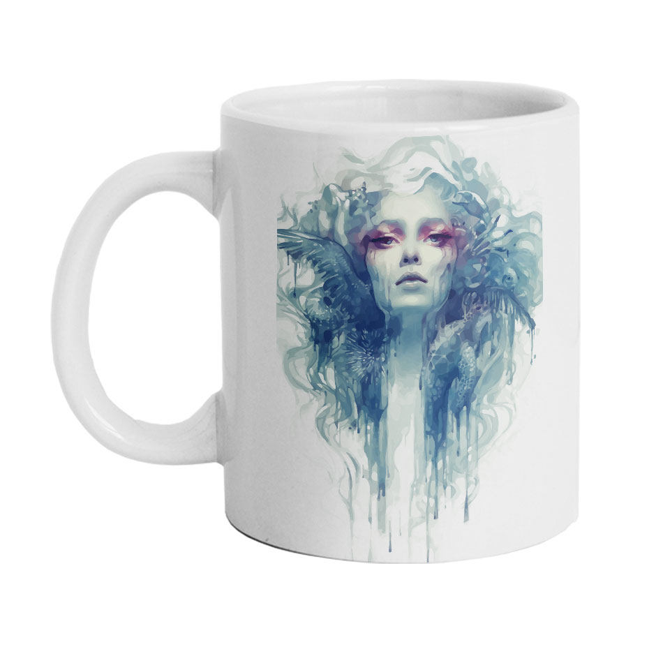 ماگ طرح دخترونه مدل M2042