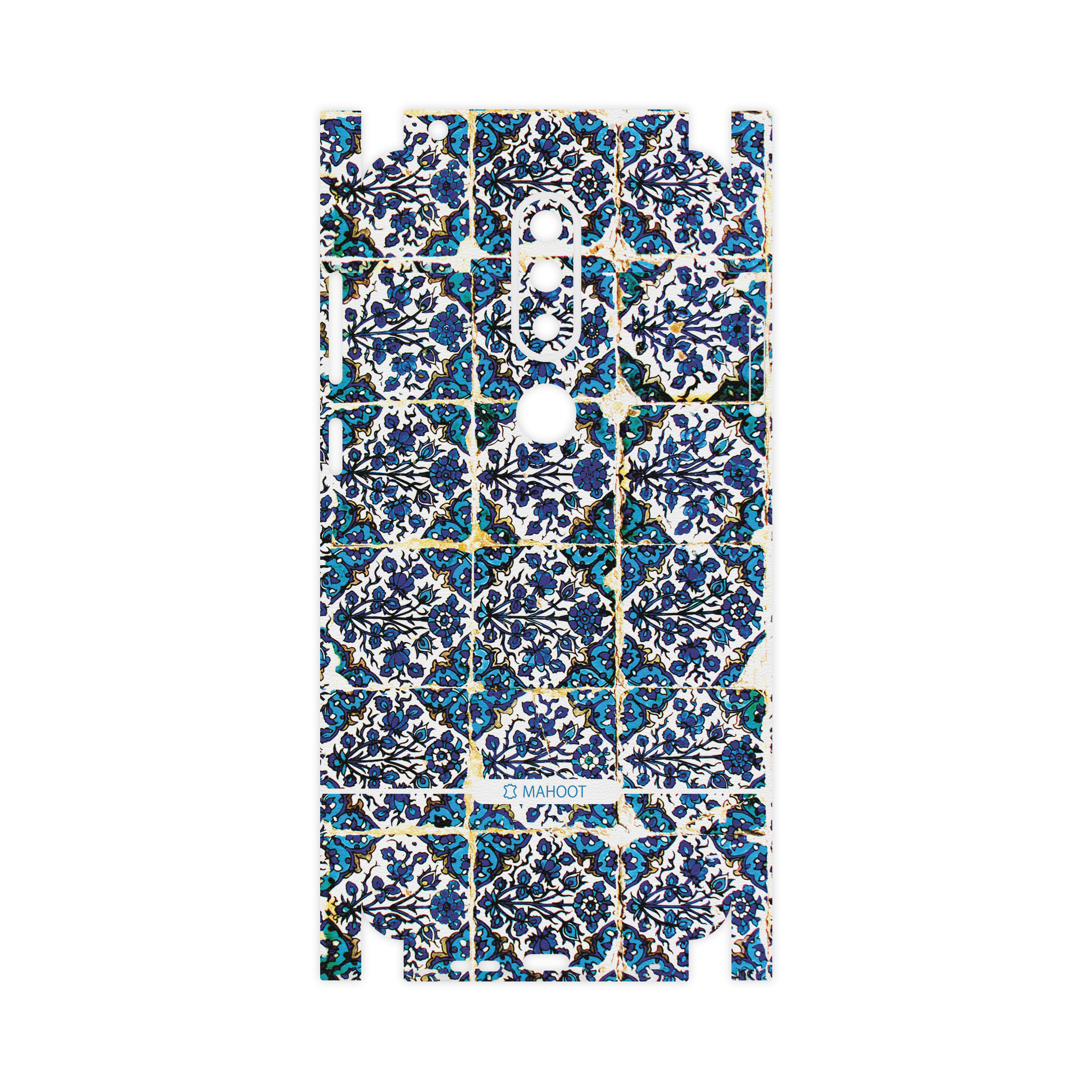 برچسب پوششی ماهوت مدل Traditional-Tile-FullSkin مناسب برای گوشی موبایل نوکیا 6.1 Plus