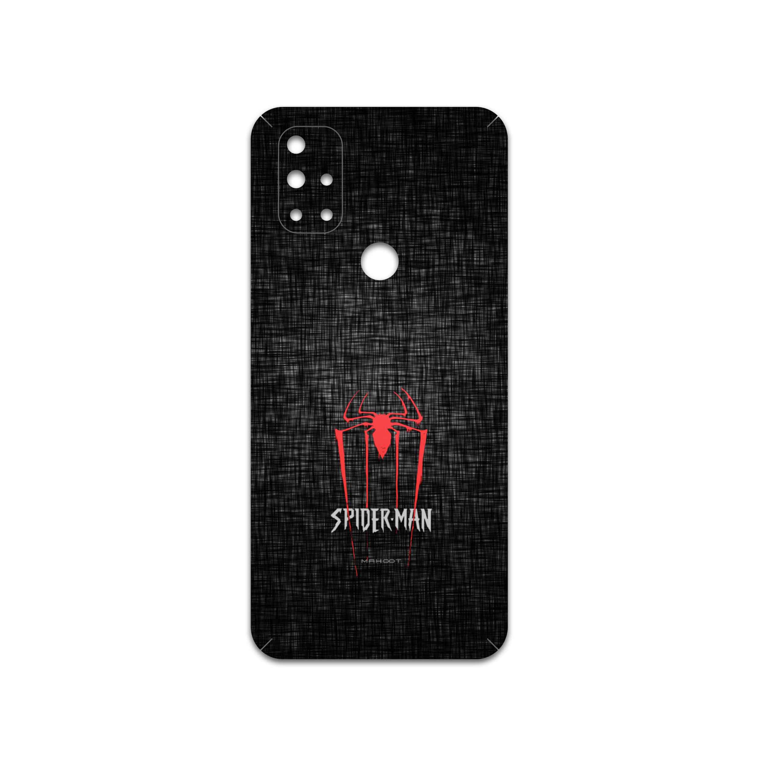 برچسب پوششی ماهوت مدل Spider-Man مناسب برای گوشی موبایل وان پلاس Nord N10 5G