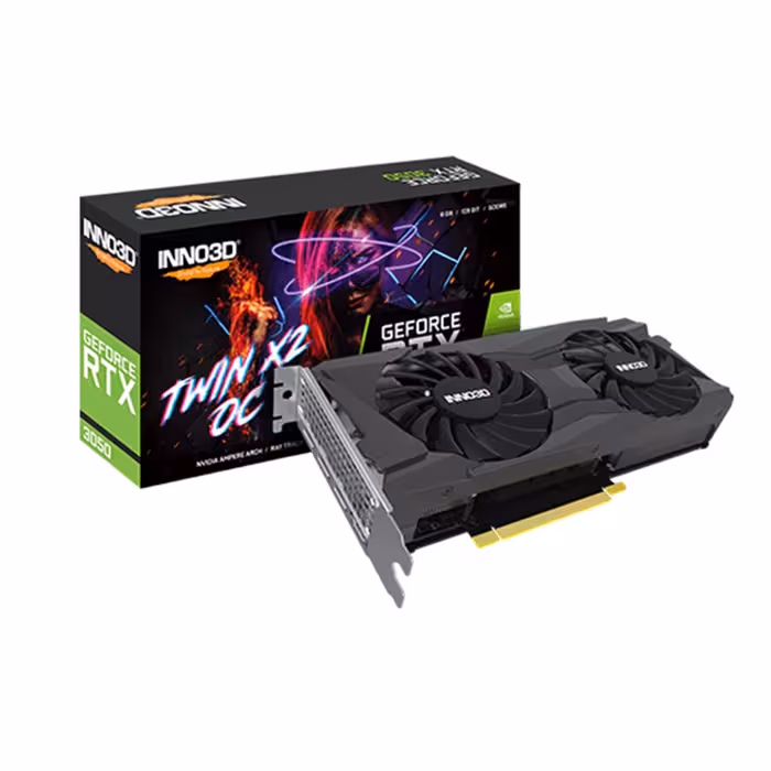 کارت گرافیک اینو تری دی INNO3D RTX 3050 TWIN X2 OC 8GB