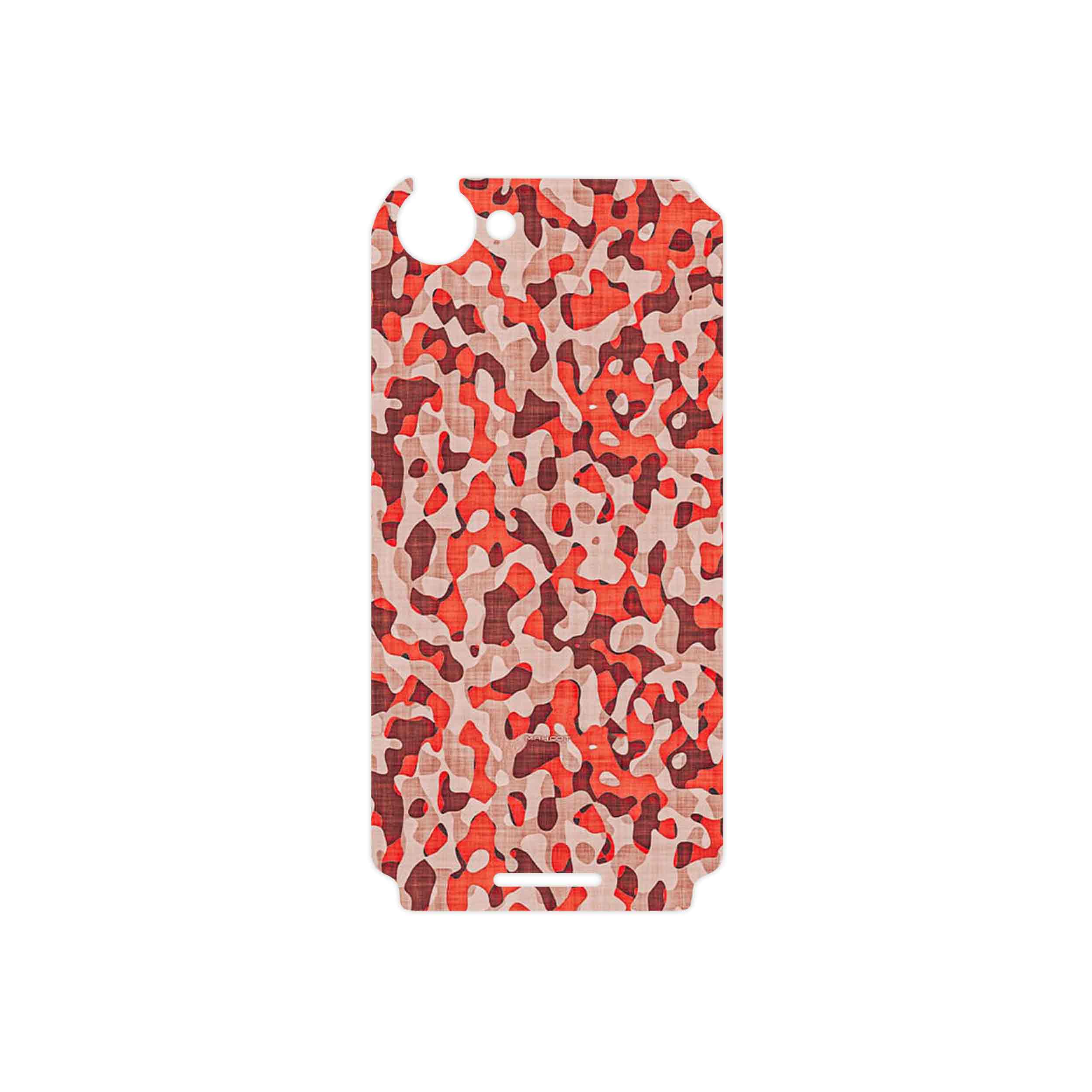 برچسب پوششی ماهوت مدل Red Infantry Army مناسب برای گوشی موبایل سونی Xperia L