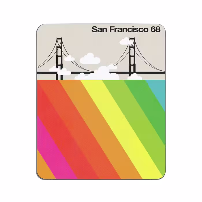 ماوس پد طرح San Fransisco کد 3392