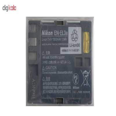باتری لیتیوم یون نیکون مدل EN-EL3E ظرفیت 1500 میلی آمپر ساعت