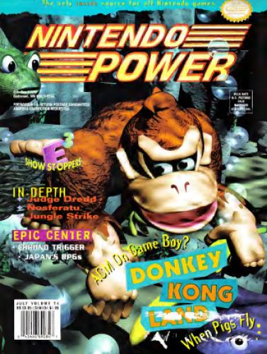 خرید و دانلود نسخه کامل کتاب Nintendo Power Issue 074 July 1995
