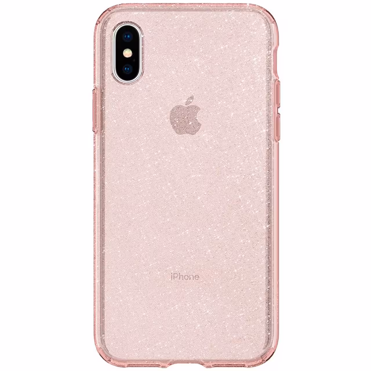 کاور مدل Liquid Crystal Glitter Rose Quartz مناسب برای گوشی موبایل اپل iPhone X