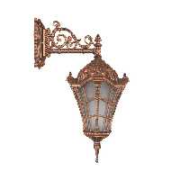 چراغ دیواری حیاطی و پارکی تکشیدفام مدل وستا کد 8605-15