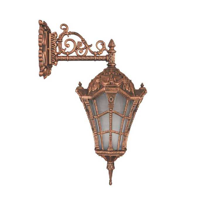 چراغ دیواری حیاطی و پارکی تکشیدفام مدل وستا کد 8605-15