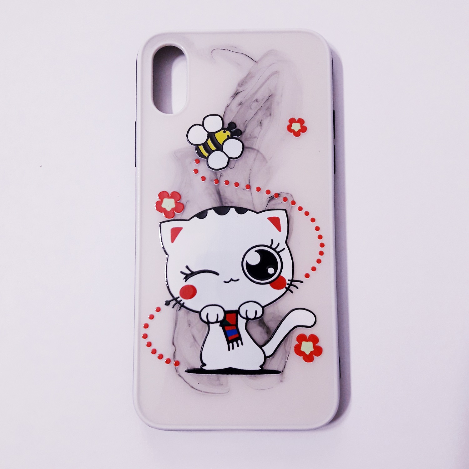 کاور مدل گربه مناسب برای گوشی موبایل اپل Iphone X/XS