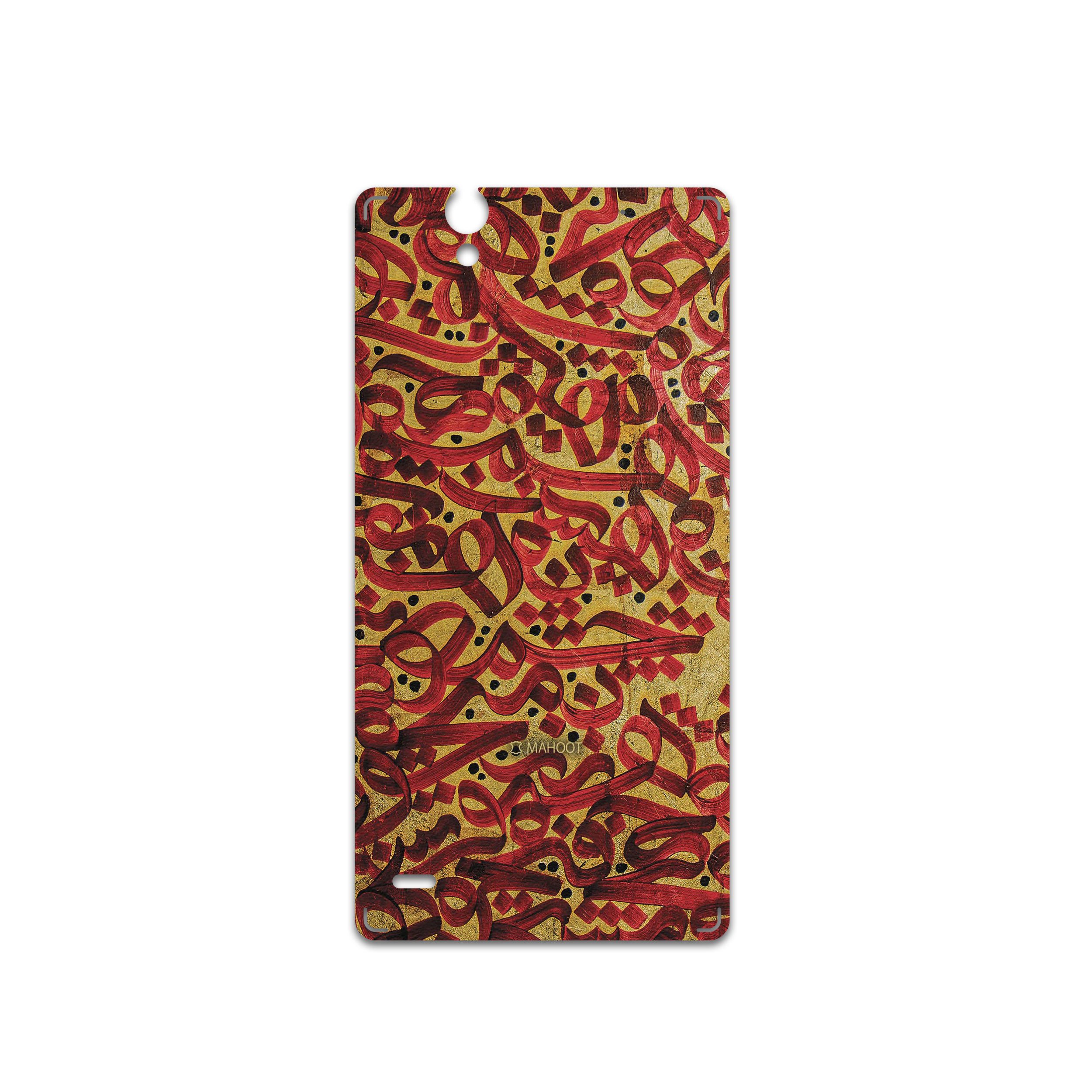 برچسب پوششی ماهوت مدل Nastaliq-6 مناسب برای گوشی موبایل سونی Xperia C4