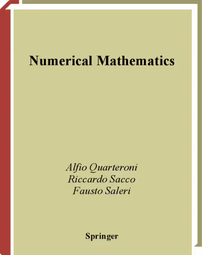 خرید و دانلود نسخه کامل کتاب Numerical Mathematics
