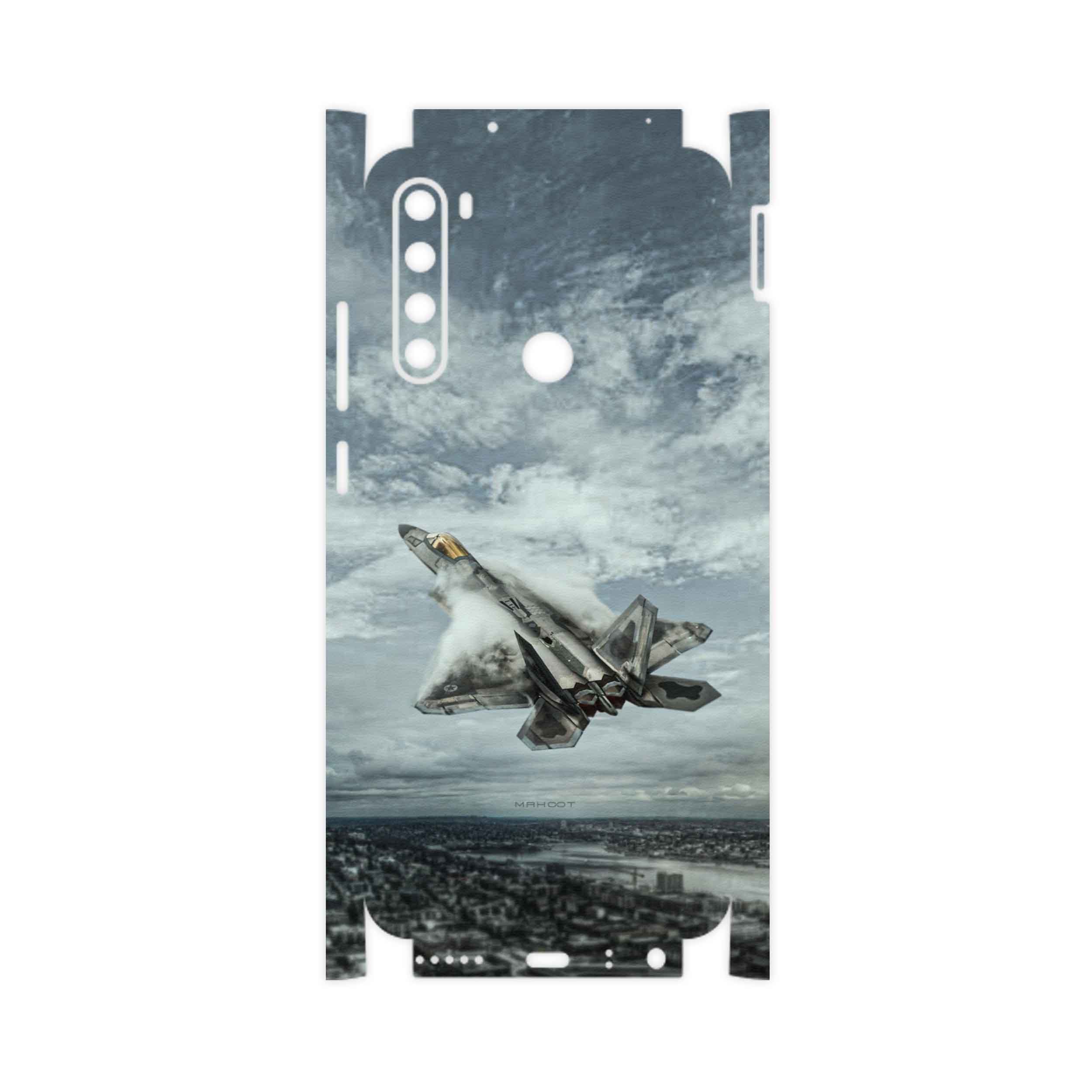 برچسب پوششی ماهوت مدل F-22-Raptor-FullSkin مناسب برای گوشی موبایل شیائومی Redmi Note 8 2021