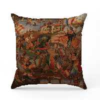 کاور کوسن  طرح رستم و سهراب مدل 129