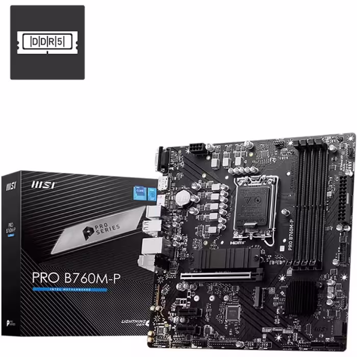 خرید مادربرد MSI PRO B760M-P DDR5 با بهترین قیمت