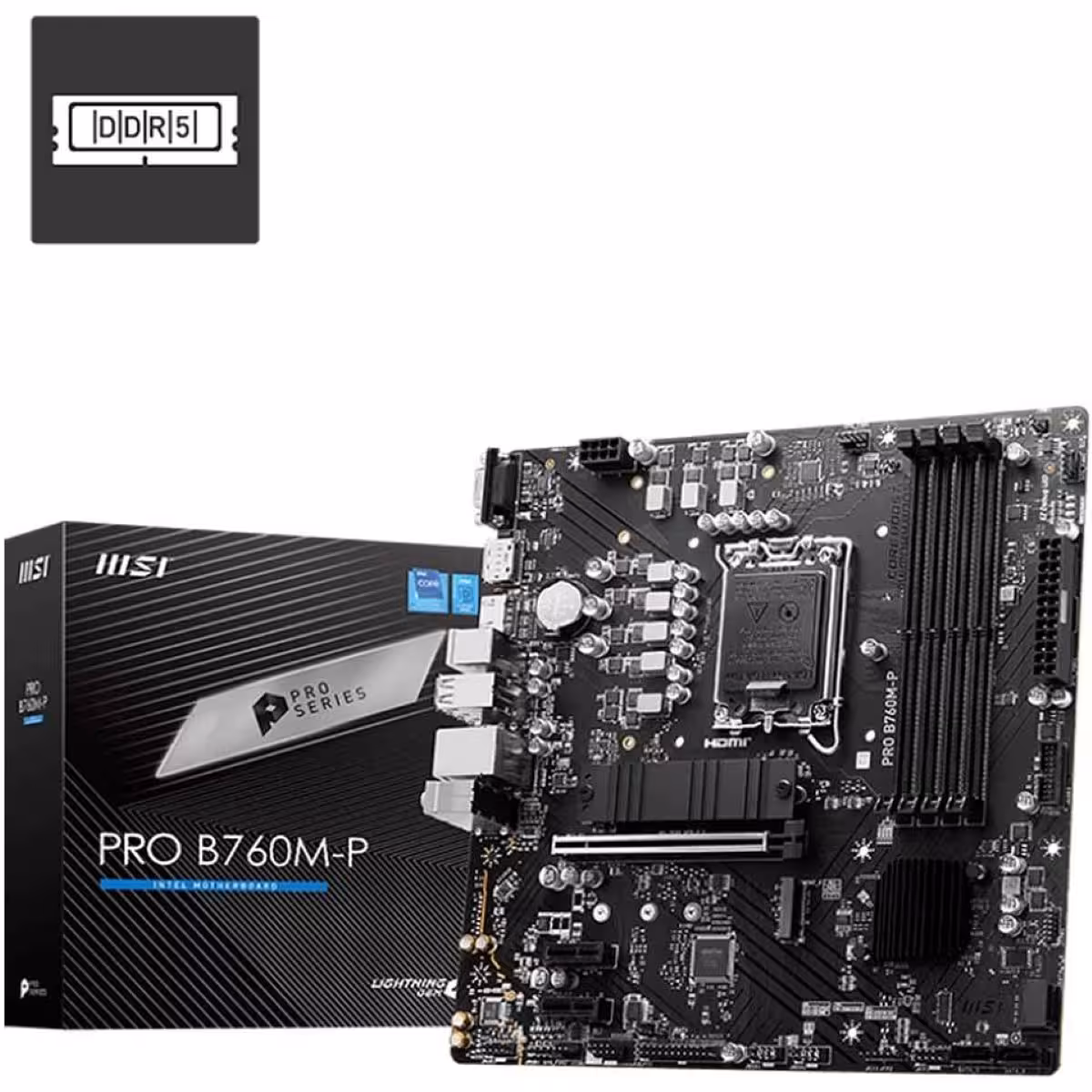 خرید مادربرد MSI PRO B760M-P DDR5 با بهترین قیمت
