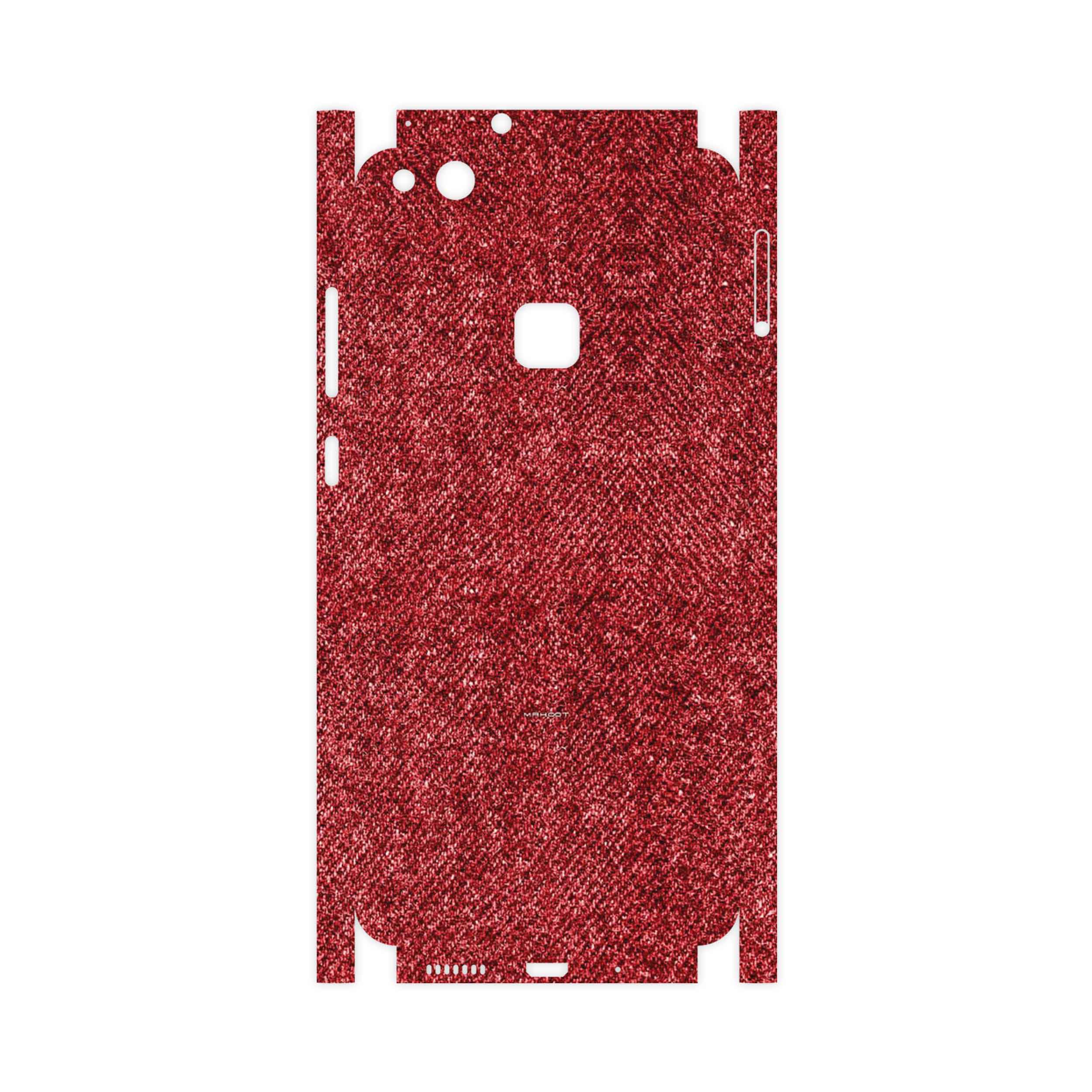 برچسب پوششی ماهوت مدل Fabric Texture 4-FullSkin مناسب برای گوشی موبایل هوآوی P10 Lite