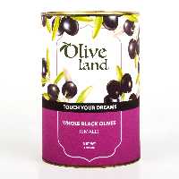 کنسرو زیتون سیاه ریز _قوطی 