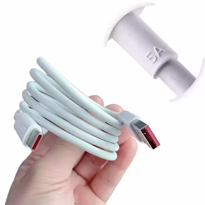 کابل تبدیل USB به USB-C مدل Super Fast 5A طول 1 متر