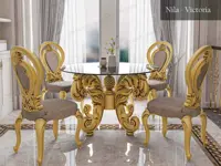 میزناهارخوری پلیمری ویکتوریا، نیلا چهار نفره