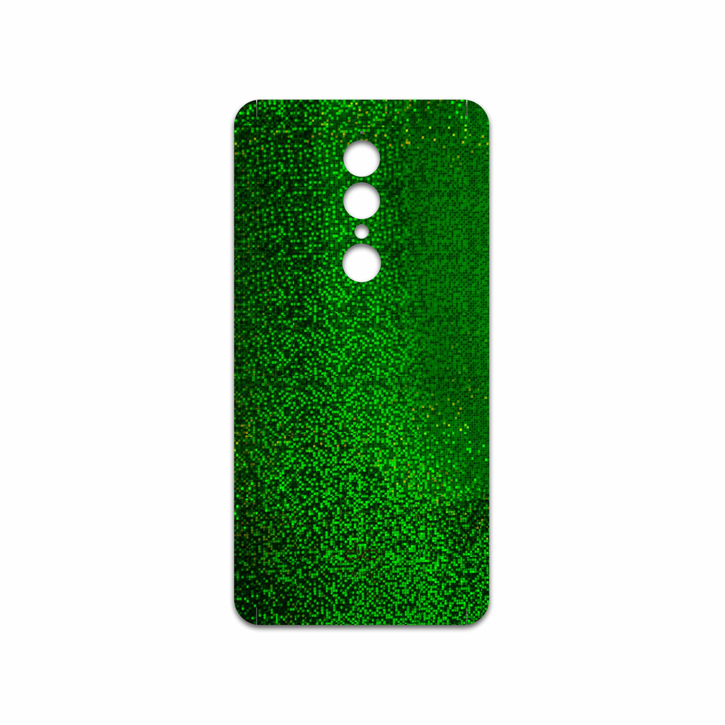 برچسب پوششی ماهوت مدل Green-Holographic مناسب برای گوشی موبایل یومی A1 Pro