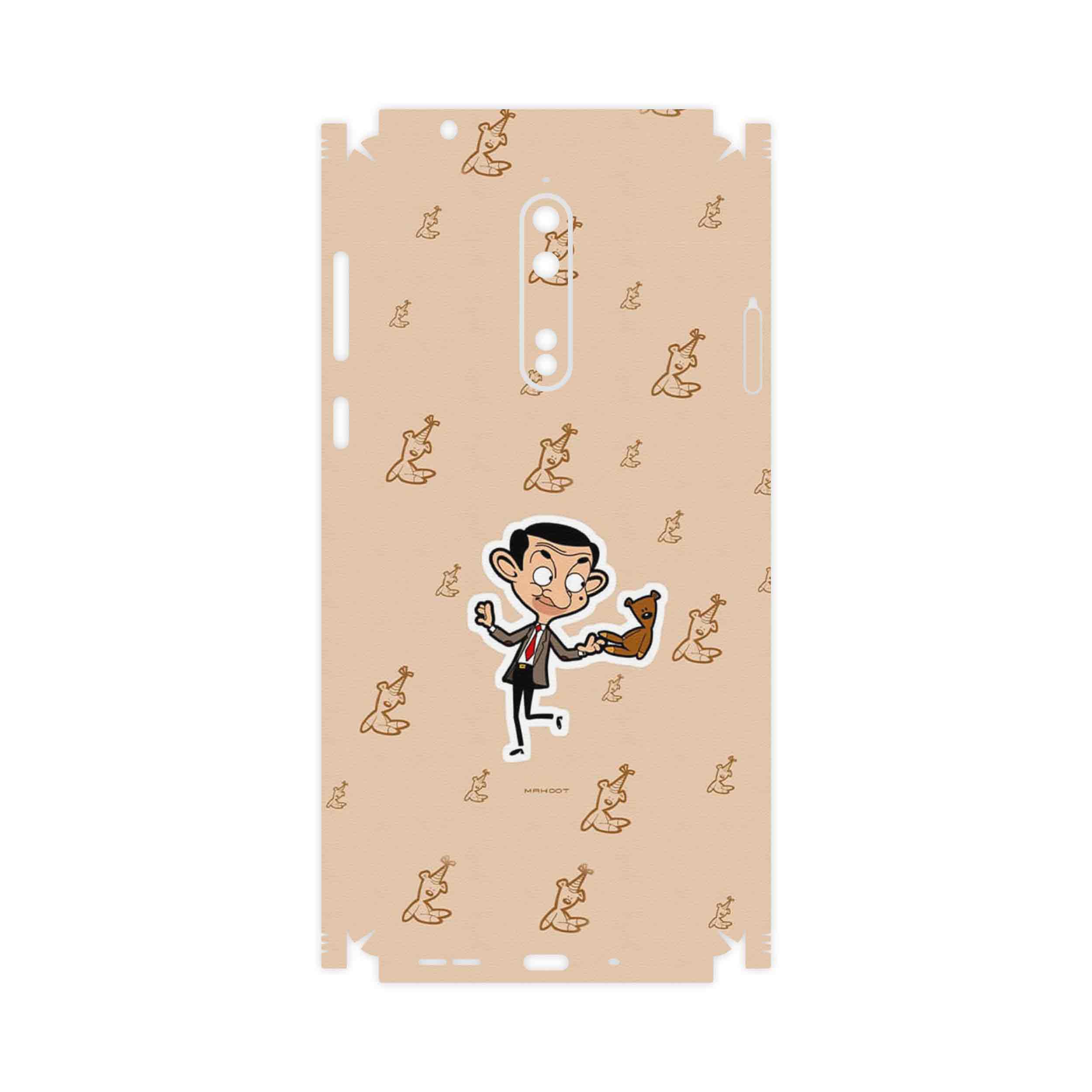 برچسب پوششی ماهوت مدل Mr.Bean-FullSkin مناسب برای گوشی موبایل نوکیا 8