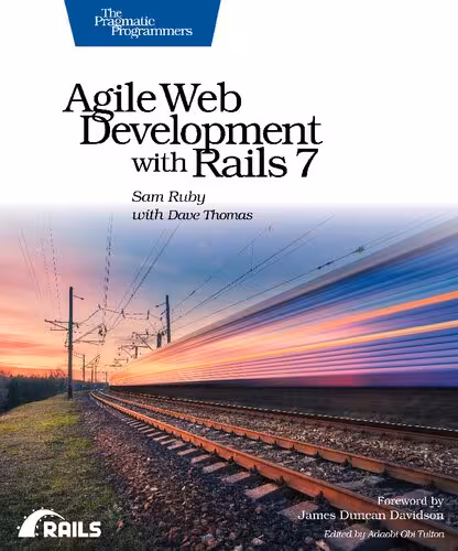 خرید و دانلود نسخه کامل کتاب Agile Web Development with Rails 7