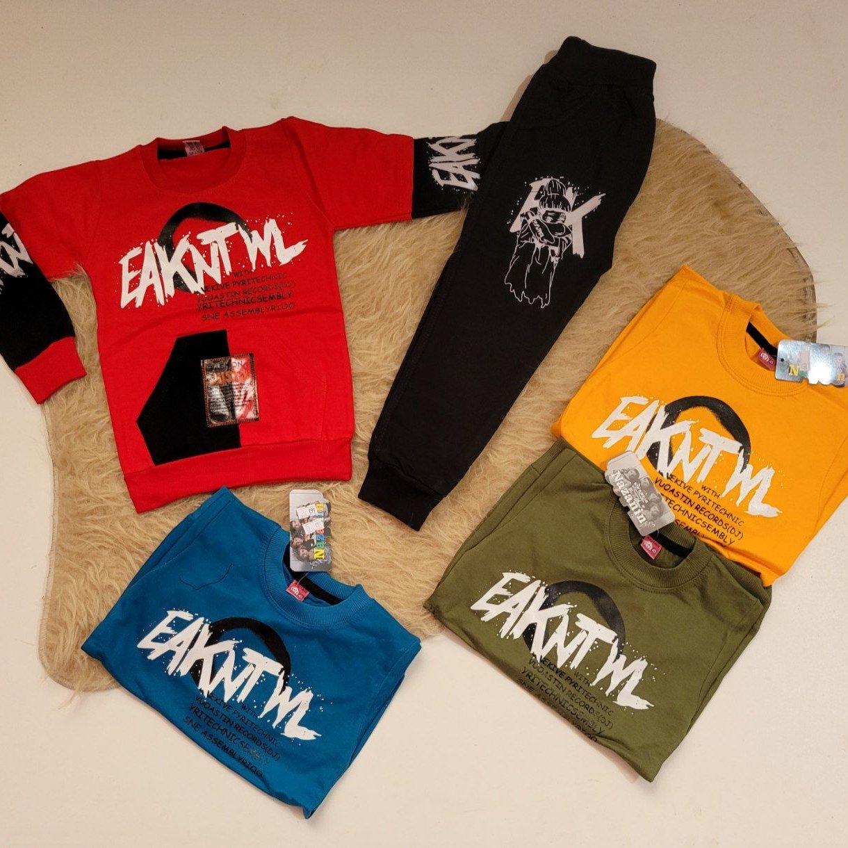 بلوز و شلوار پسرانه سایز 40تا 55 