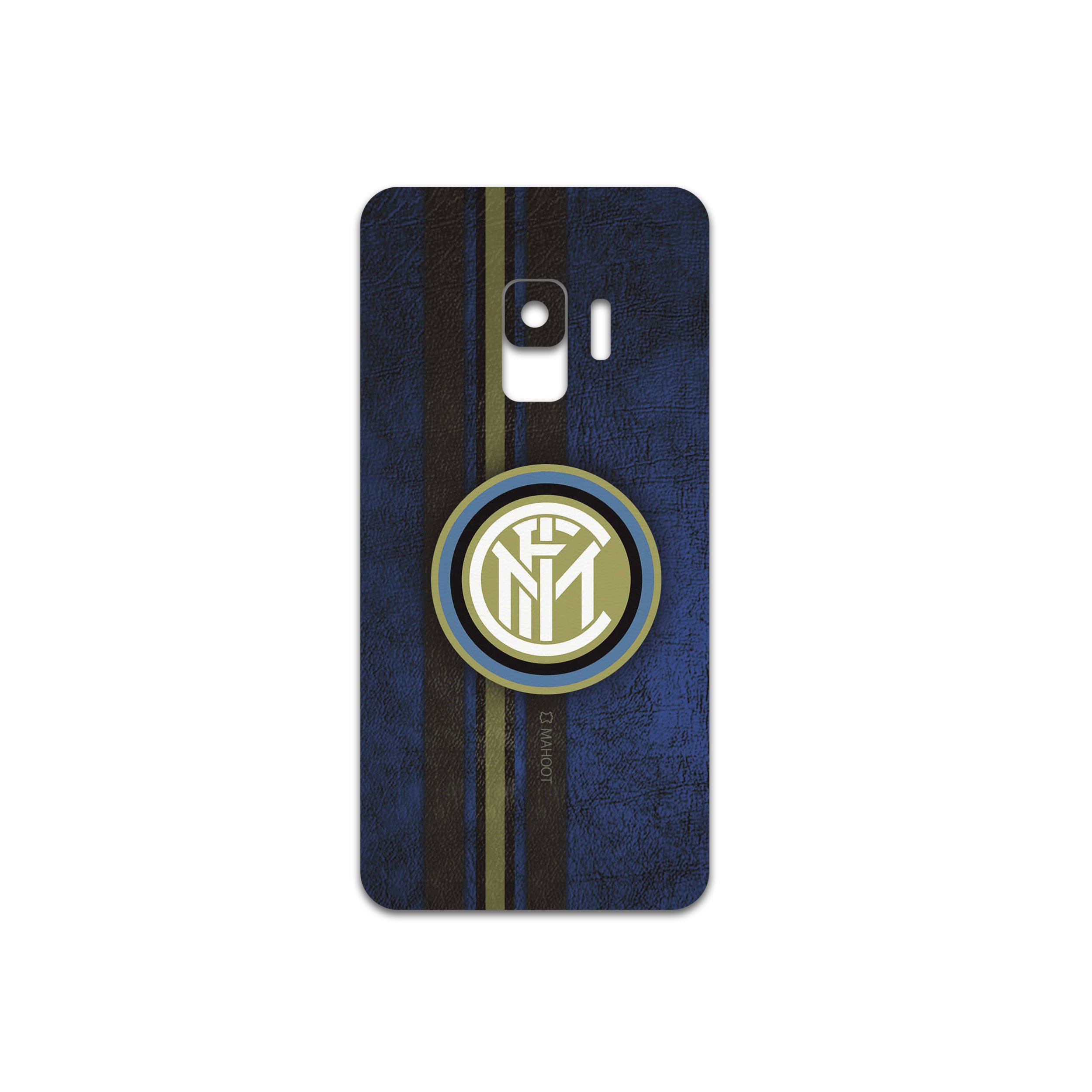 برچسب پوششی ماهوت مدل Inter-Milan-FC مناسب برای گوشی موبایل سامسونگ Galaxy S9