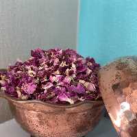 پر مربایی گل محمدی 