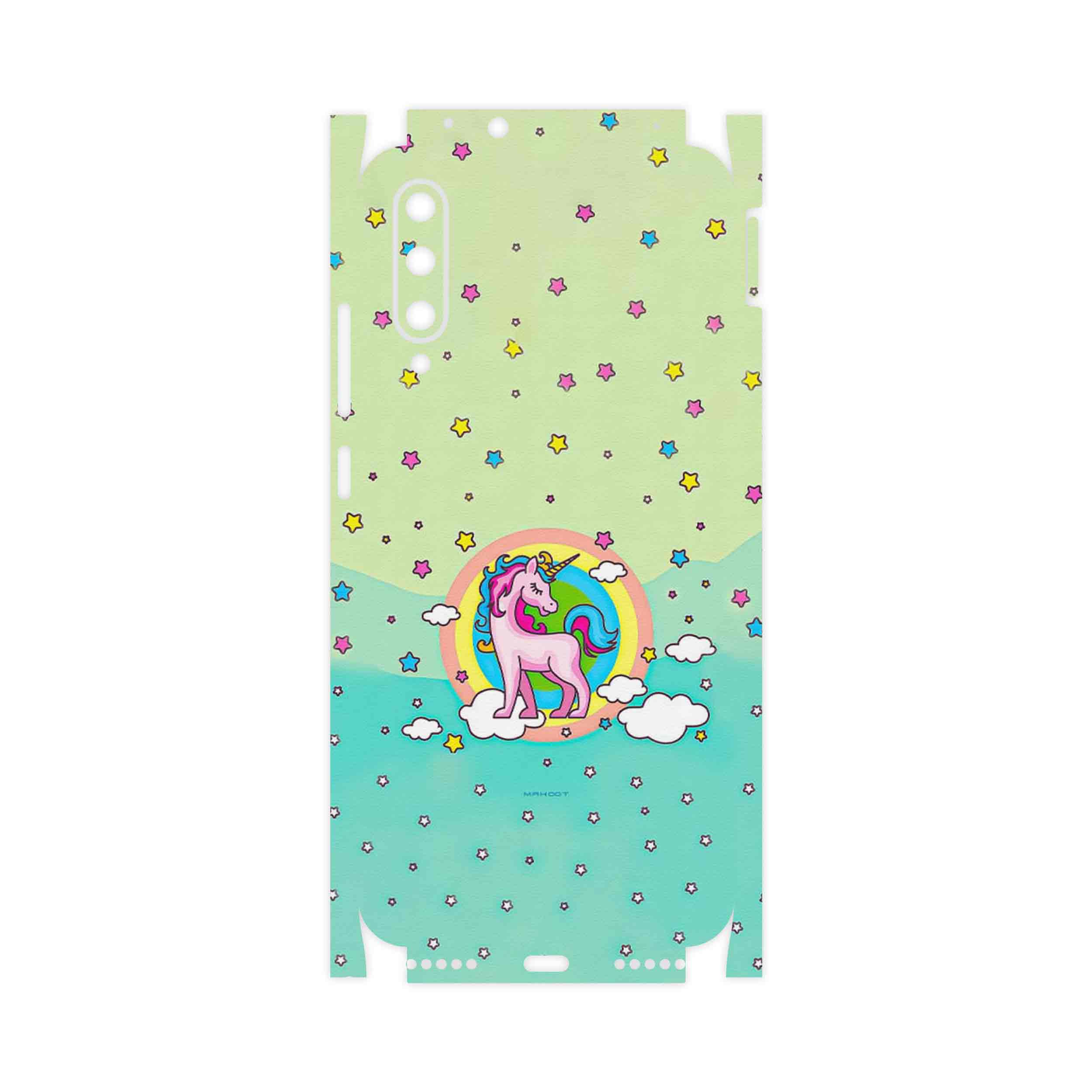 برچسب پوششی ماهوت مدل Rainbow unicorn adventure-FullSkin مناسب برای گوشی موبایل شیائومی Mi A3