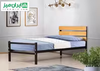 تخت خواب یکنفره آبنوس