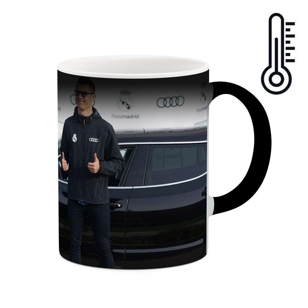 ماگ حرارتی طرح کریستیانو رونالدو  مدل mgph11525