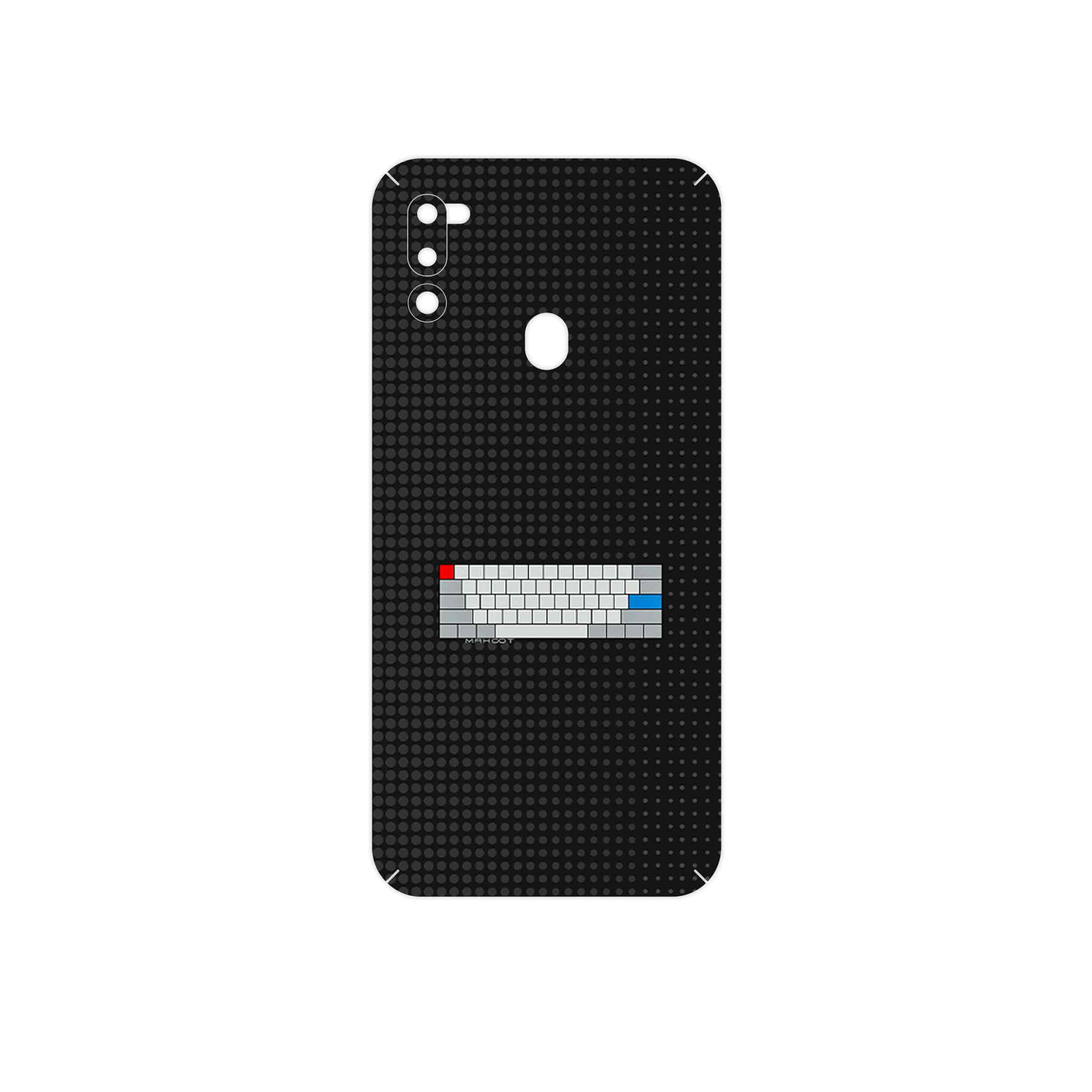 برچسب پوششی ماهوت مدل Minimal Keyboard Icon مناسب برای گوشی موبایل سامسونگ Galaxy M21 (2021) Edition
