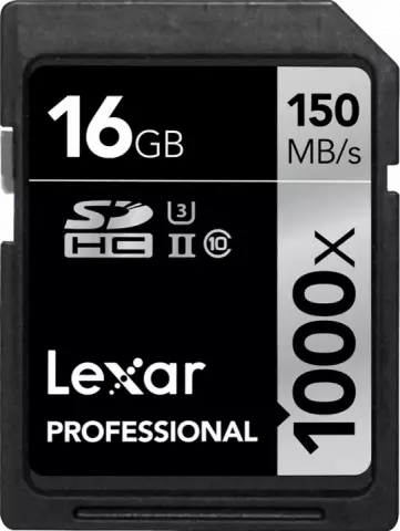 مموری کارت 16گیگابایت Lexar مدل PROFESSIONAL 1000X
