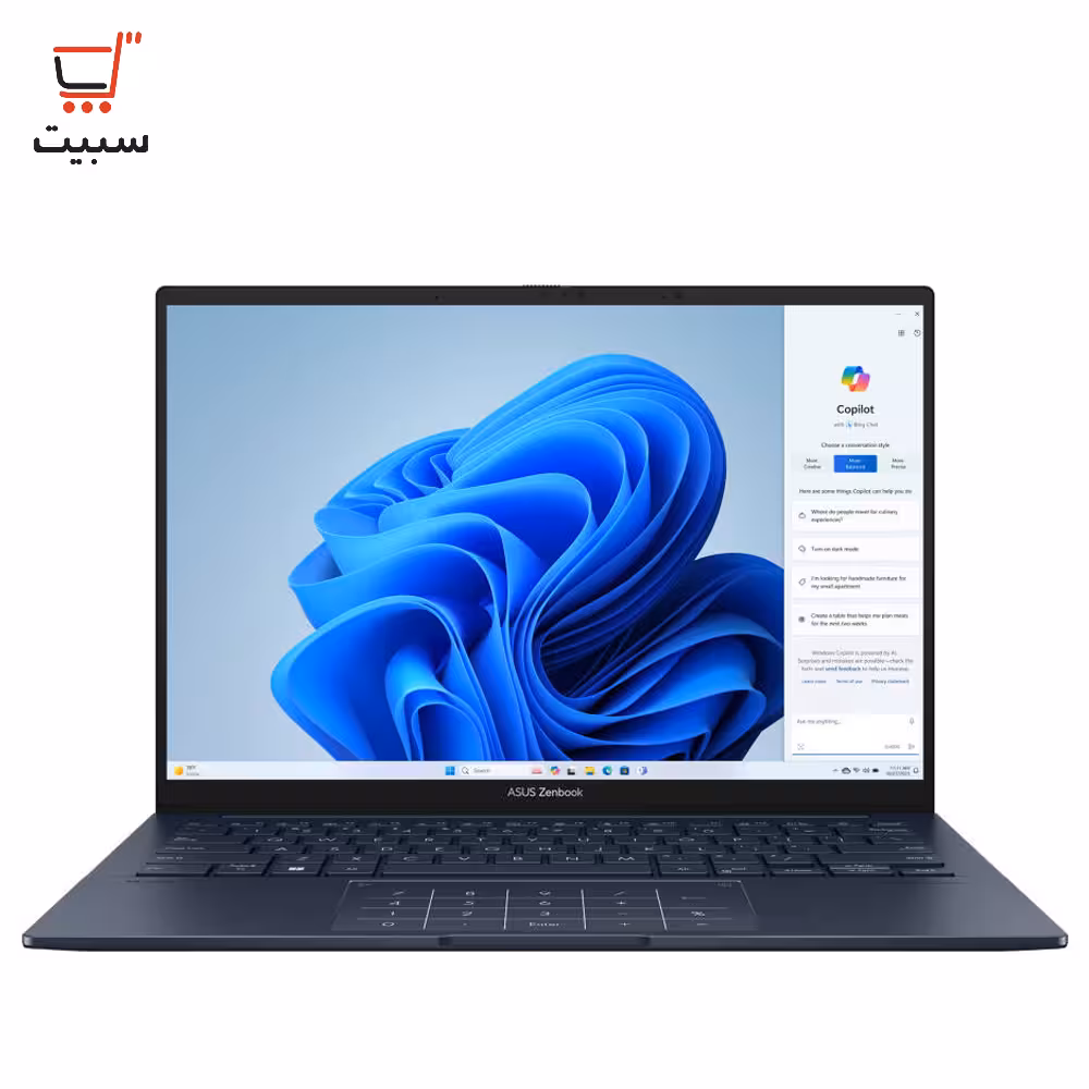لپ تاپ 14 اینچی لمسی ایسوس مدل Zenbook 14 UX3405CA