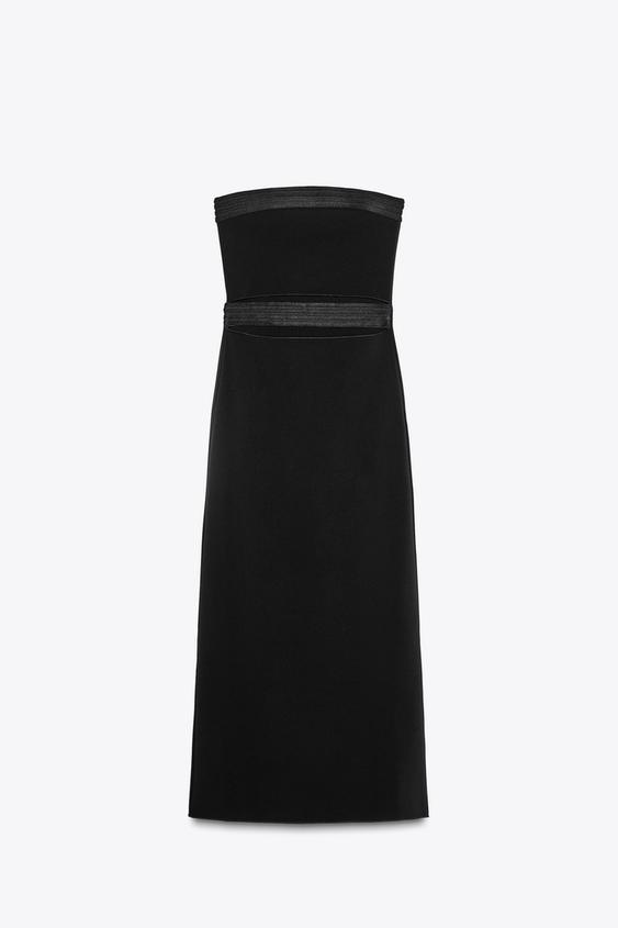 لباس زنانه زارا STRETCH CUT-OUT DRESS | تهران زارا TehranZara